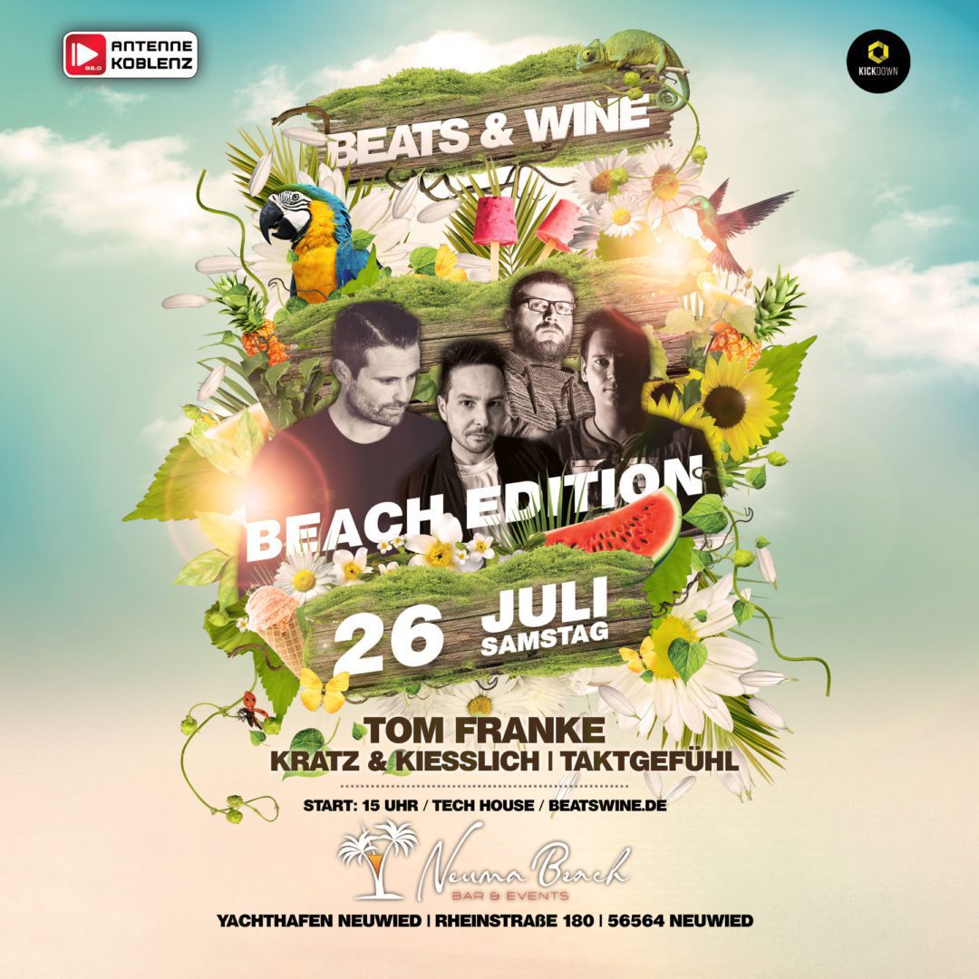 🌴 Beats & Wine – BEACH EDITION 2025