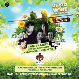 Beats Wine 16.08.2026 Festival Winningen Weyh Beitrag 1zu1