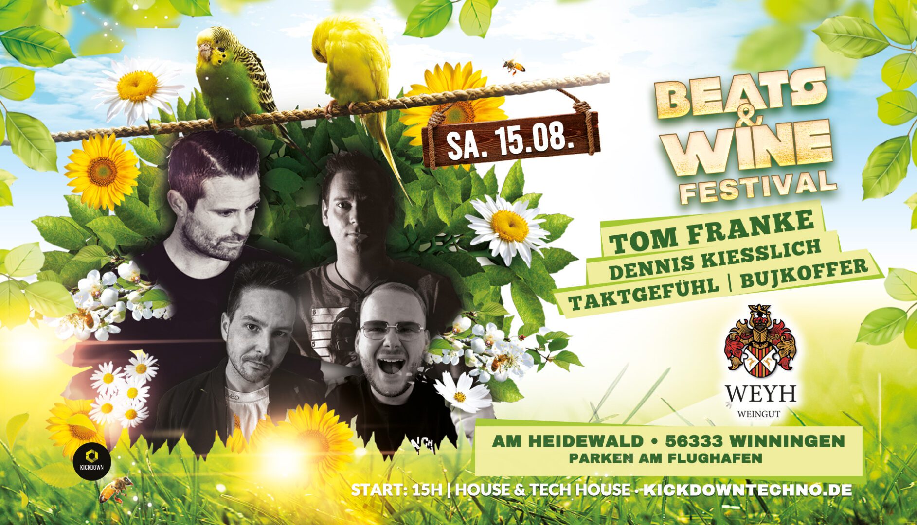 Beats Wine 16.08.2026 Festival Winningen Weyh Timeline