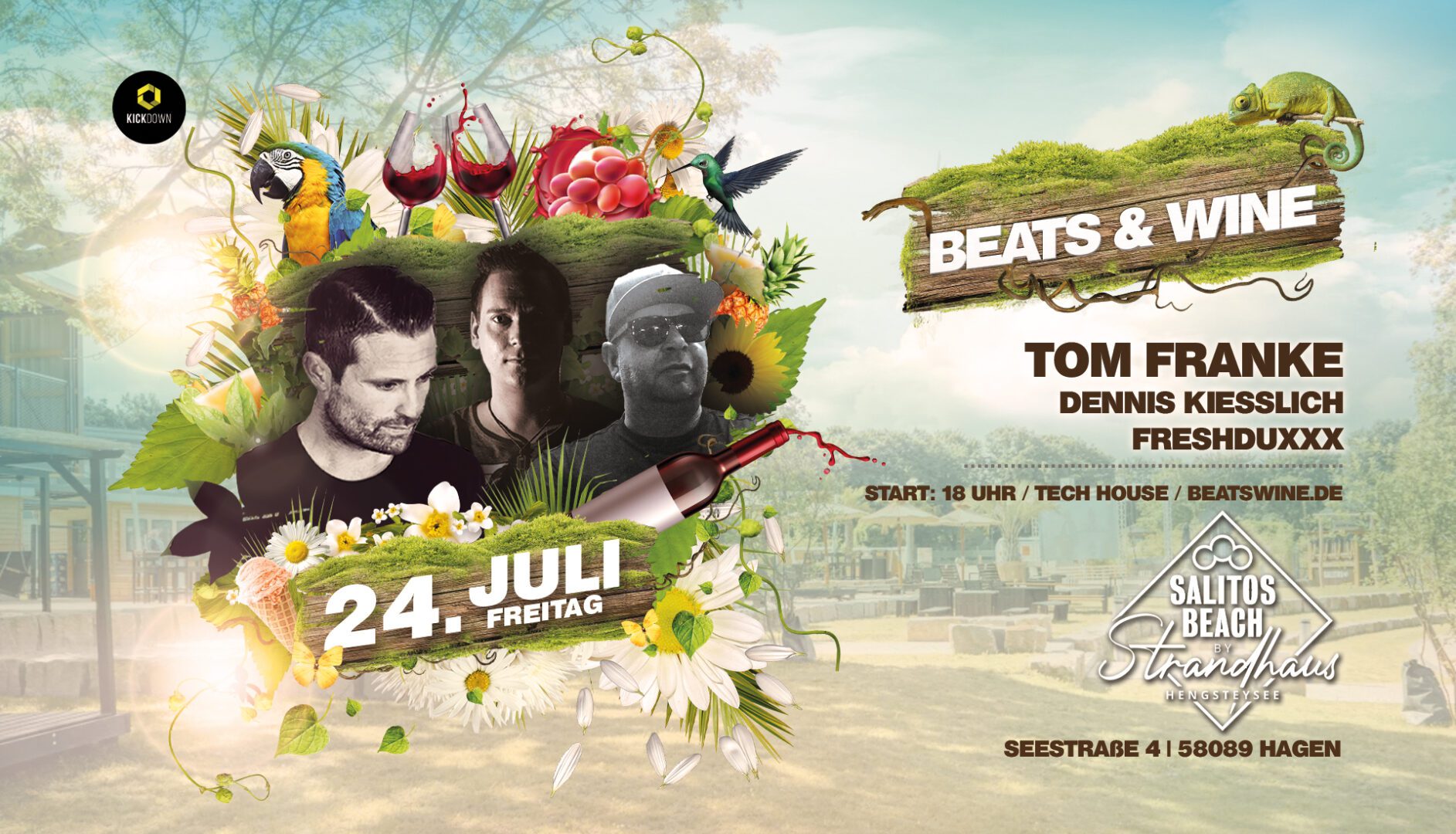 Beats & Wine 35 Beats Wine Salitos Beach Strandhaus Timeline V2 20 04 2026