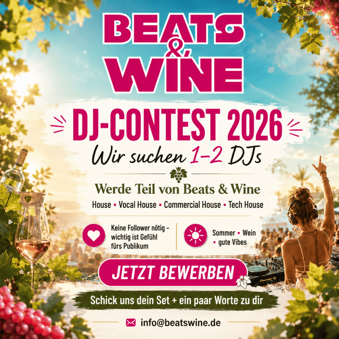 🎧 BEATS & WINE DJ CONTEST 2026 🍷