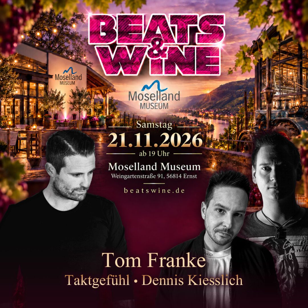 🍷 Beats & Wine im Moselland Museum 2026
