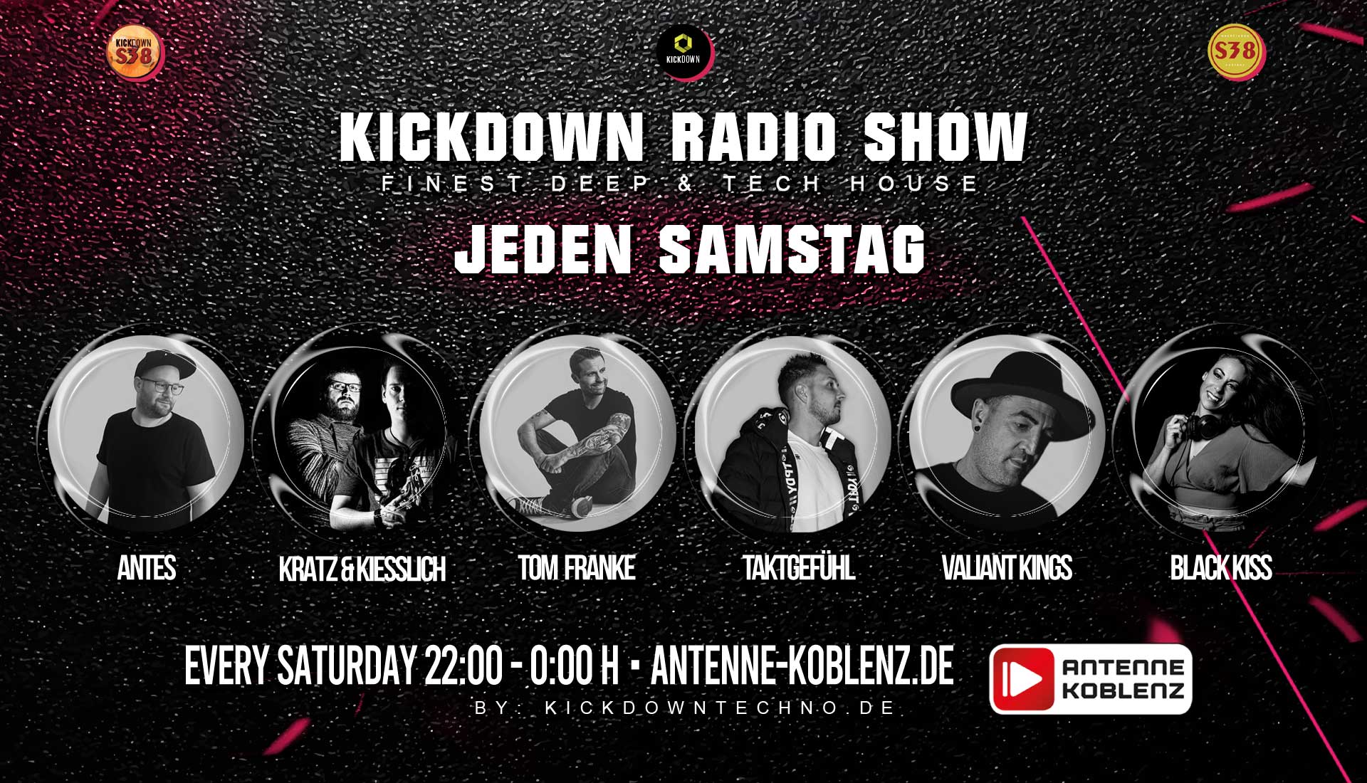 Beats & Wine - Festival | Weingut | Boot 39 Kickdown Radio Show Antenne Koblenz Timeline