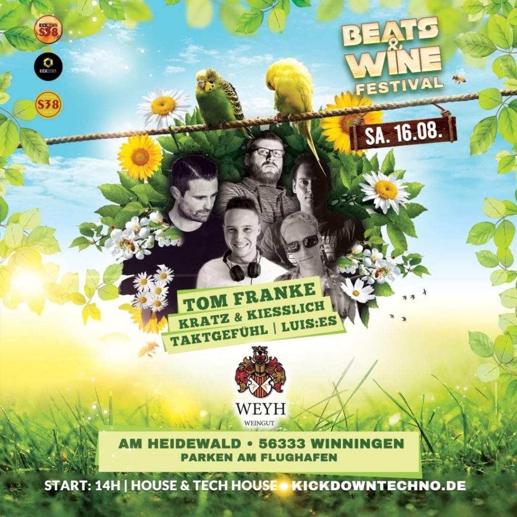 Beats Wine Sommerfestival in den Weinbergen