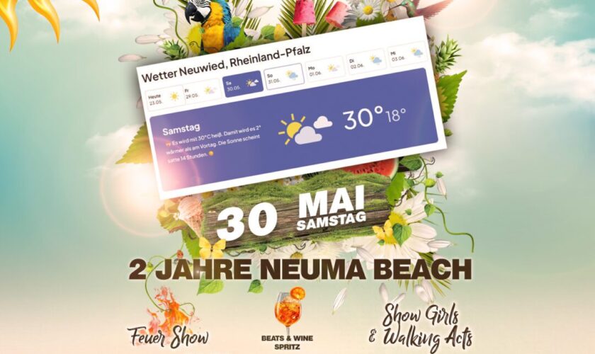Beats-&-Wine—Beach-Edition—Neuma-Beach-2026-Insta-1zu1-30-05-2026-Redesign-Wetterupdate