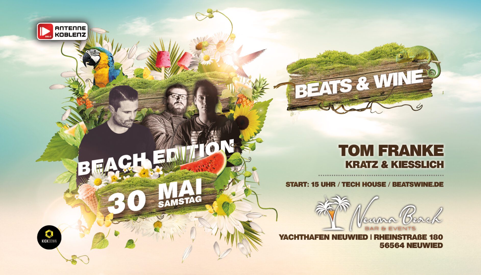 Beats Wine Beach Edition Neuma Beach 2026 Timeline 30 05 2026